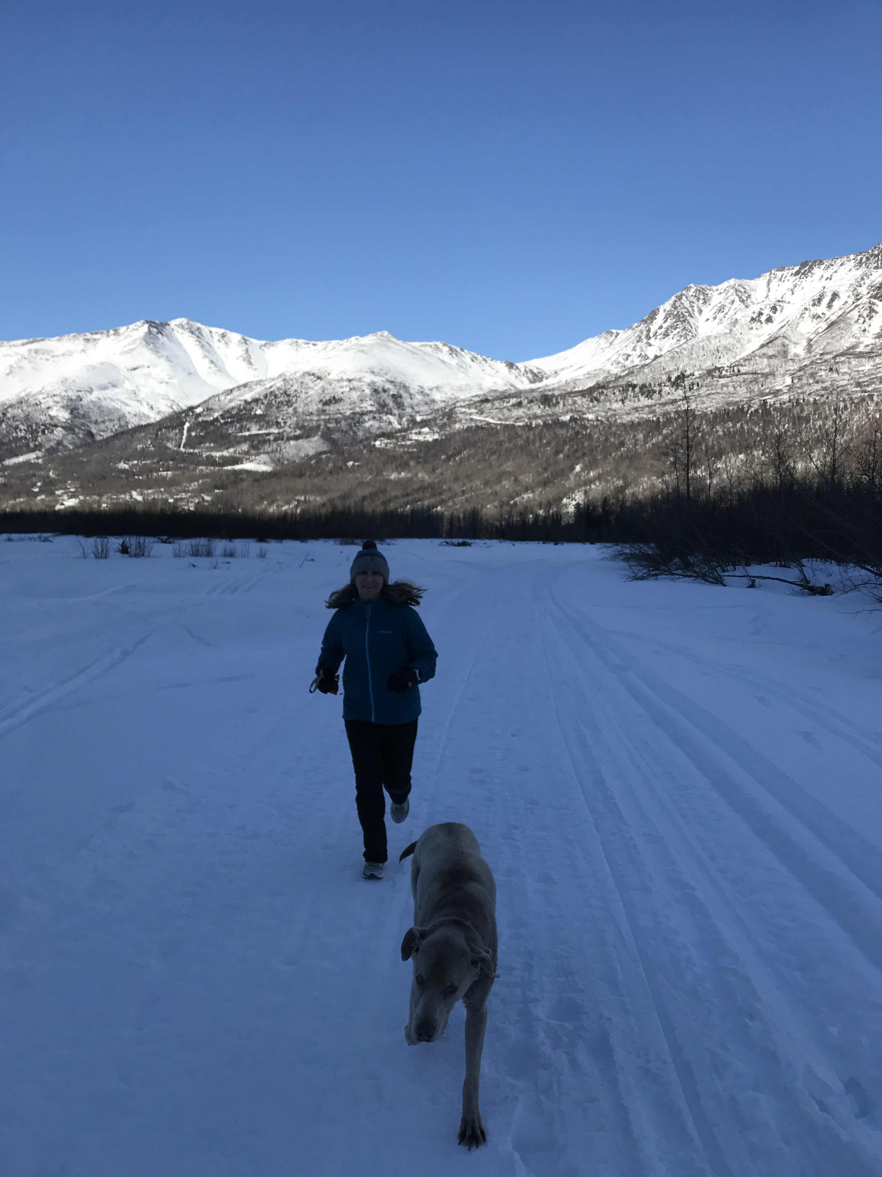 Running on Eagle River
