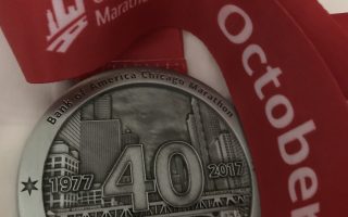 Chicago Marathon Medal 2017