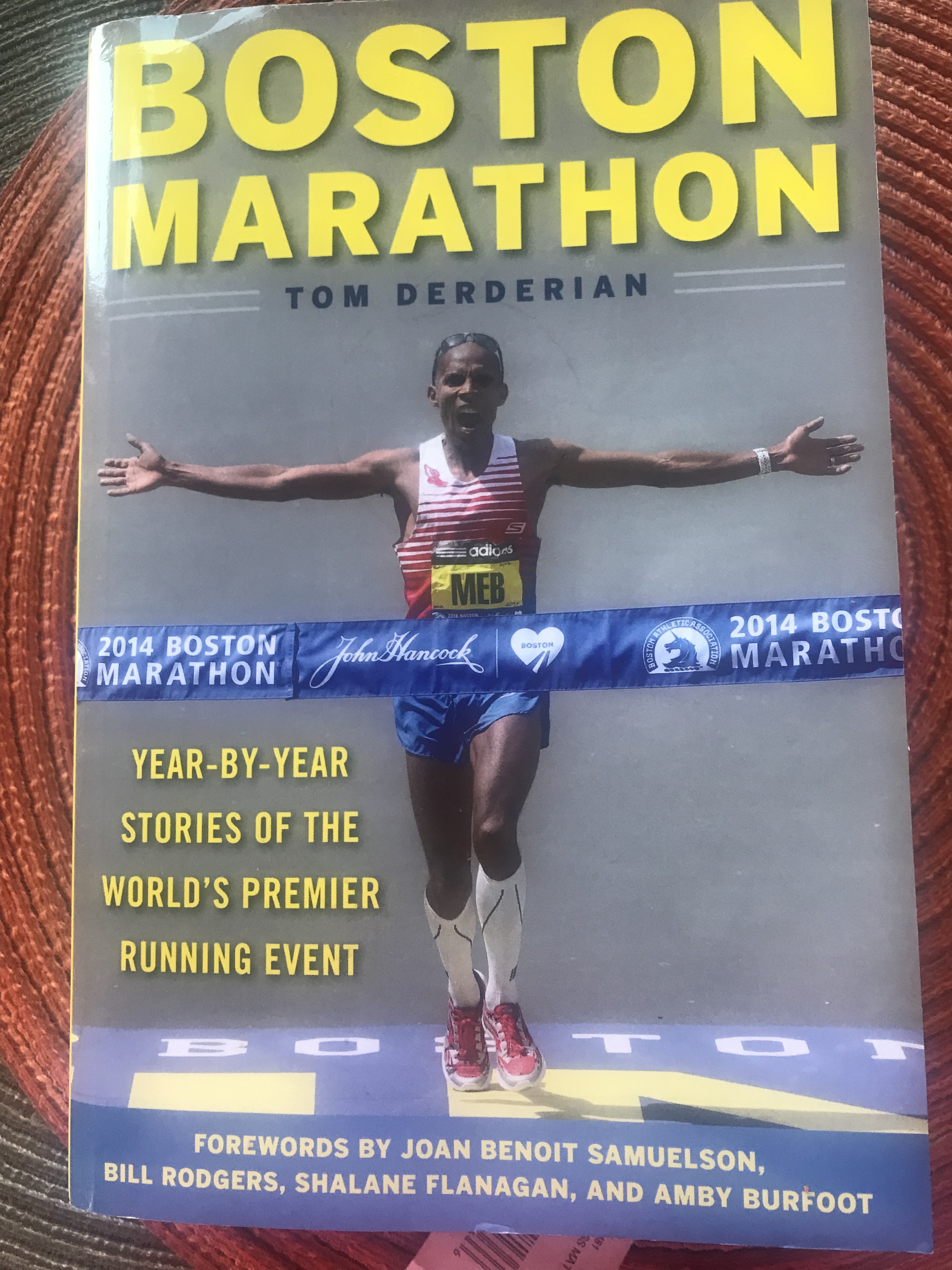 Boston Marathon by Tom Derderian