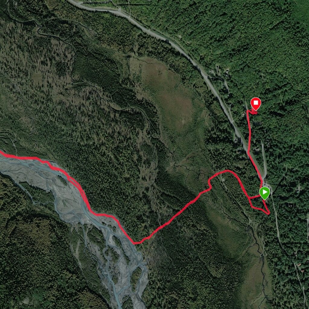 Map of eagle River skiing