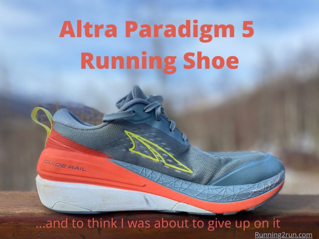 Altra Paradigm 5 running shoe